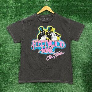 Fleetwood Mac On Tour Rock Band T-Shirt Size Medium